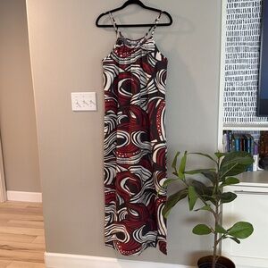 Manuheali’i floor length dress, Size M, Made in Hawaii